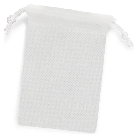 Drawstring Gift Bag - Small in white