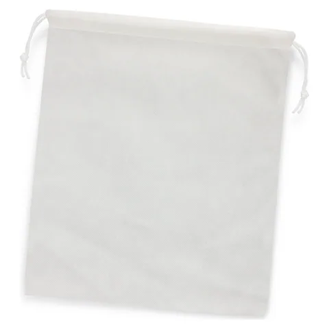 Drawstring Gift Bag - Large in white