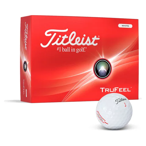 Titleist TruFeel Golf Ball in white