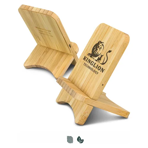 Bamboo Wireless Charging Stand
