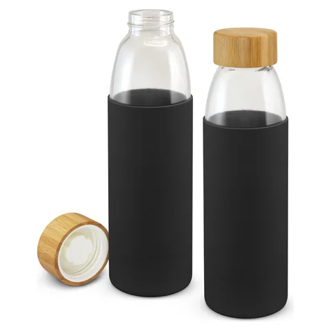 Solstice Glass Bottle black