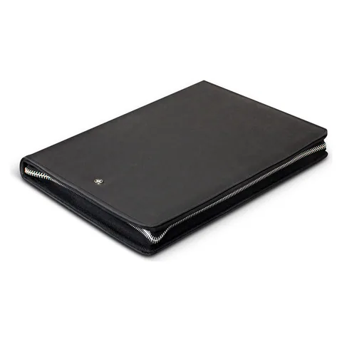 Swiss Peak Heritage A4 Portfolio with Zipper in black