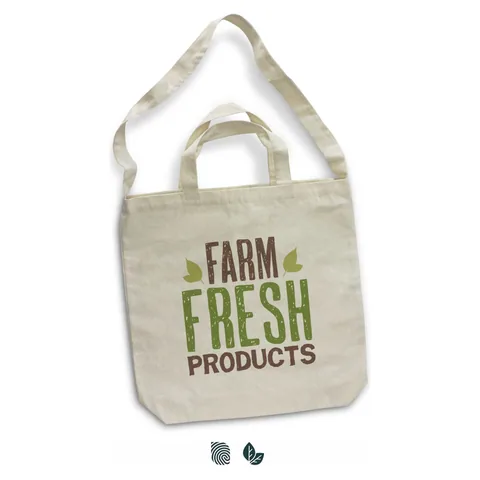 Cotton Shoulder Tote Bag
