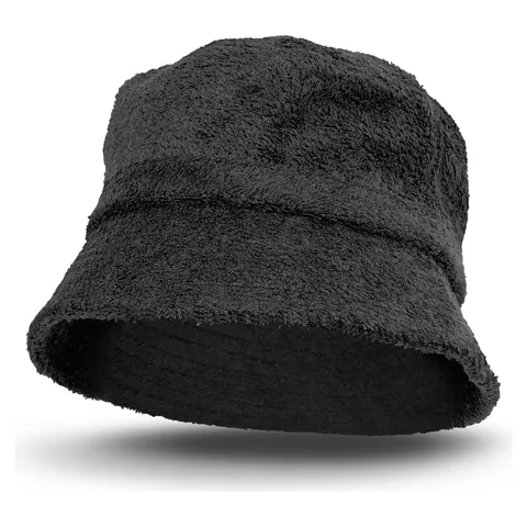 Bondi Terry Towelling Bucket Hat black
