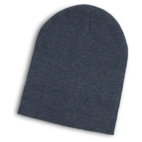 Heather Slouch Beanie blue
