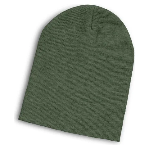 Heather Slouch Beanie green