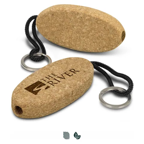 Cork Floating Key Ring