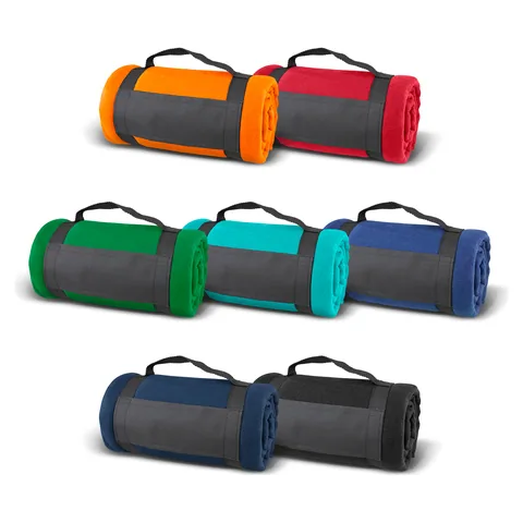 Glasgow Fleece Blanket with Strap