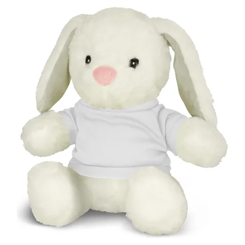 Rabbit Plush Toy in white