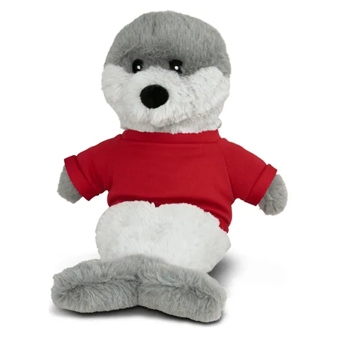 Seal Plush Toy red