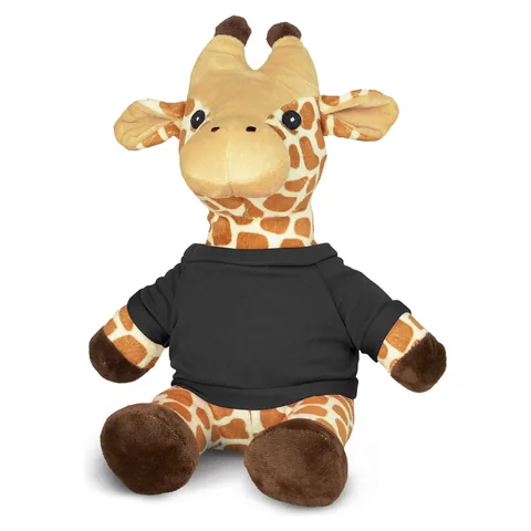 Giraffe Plush Toy black