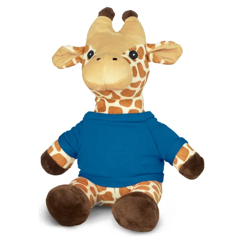 Giraffe Plush Toy blue