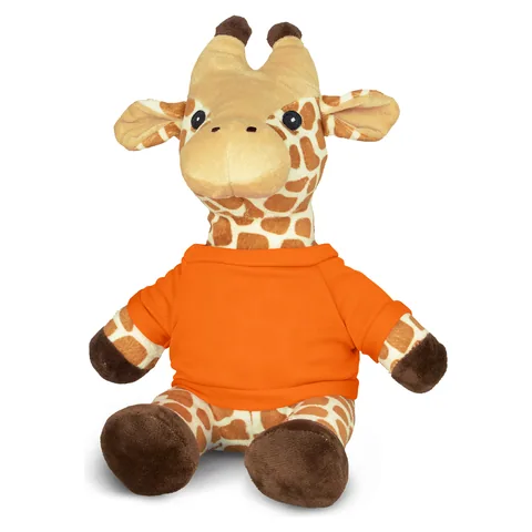 Giraffe Plush Toy orange