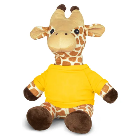 Giraffe Plush Toy yellow