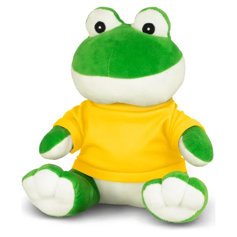 Frog Plush Toy yellow