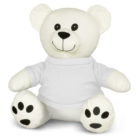 Cotton Bear Plush Toy in white
