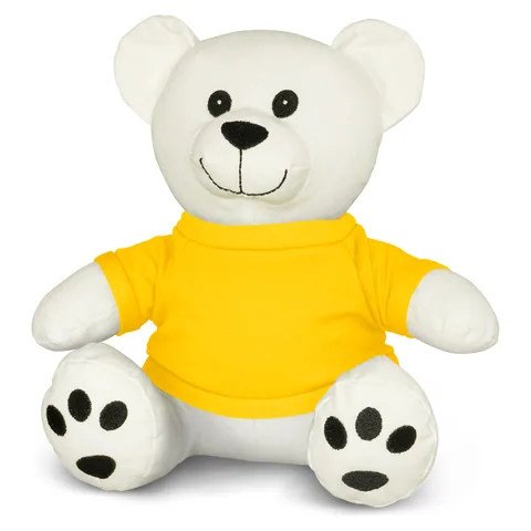 Cotton Bear Plush Toy yellow