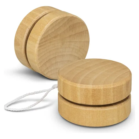 Jester Wooden Yoyo in natural