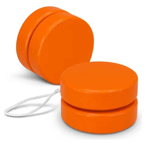 Jester Wooden Yoyo orange