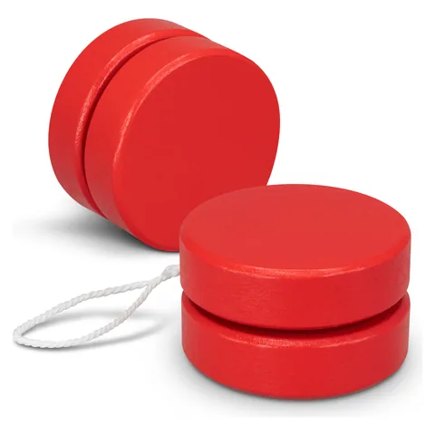 Jester Wooden Yoyo red
