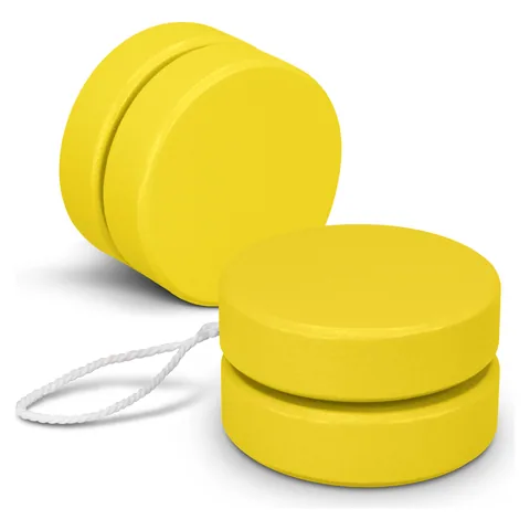 Jester Wooden Yoyo yellow