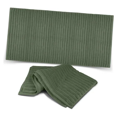 Palms Luxury Towel in green