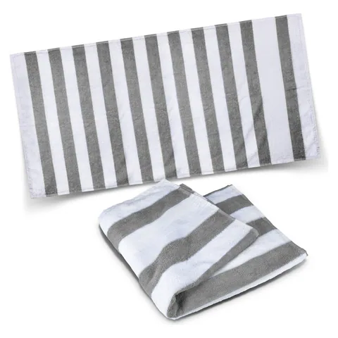 Esplanade Beach Towel in grey