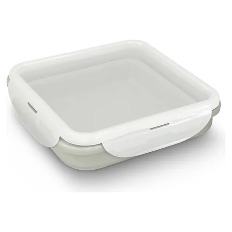 Collapsible Lunch Box in grey