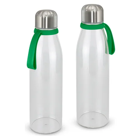 Mirage Glass Bottle bright green