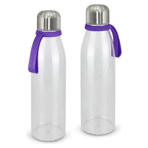Mirage Glass Bottle purple