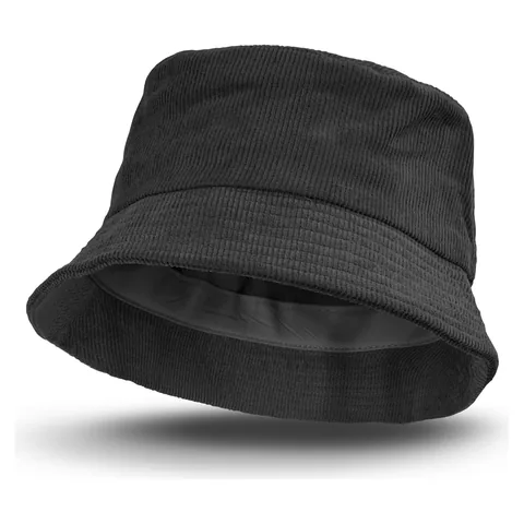 Madura Corduroy Bucket Hat black