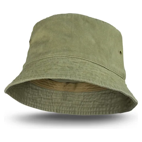 Faded Bucket Hat in green