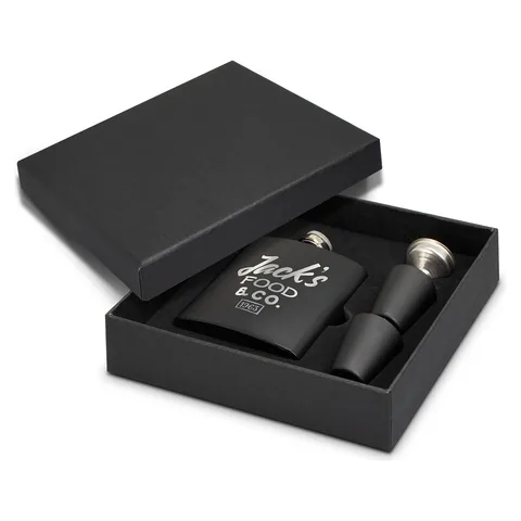Dalmore Hip Flask Gift Set