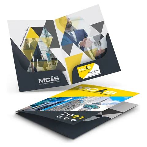 A4 Presentation Folder with Twin Pockets