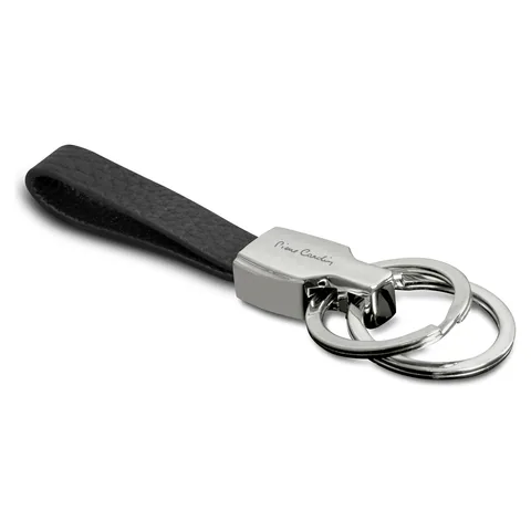 Pierre Cardin Belfort Key Ring in black