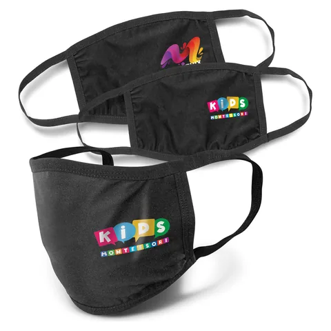 Reusable 3-ply Cotton Face Mask - Indent