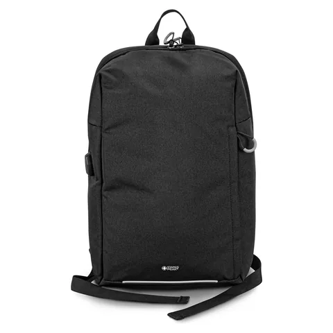 Swiss Peak RFID Backpack in black