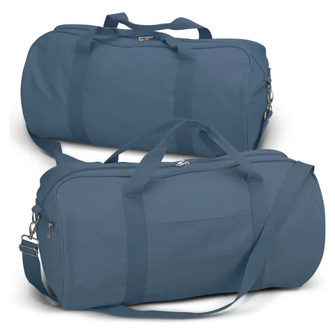 Canvas Duffle Bag blue