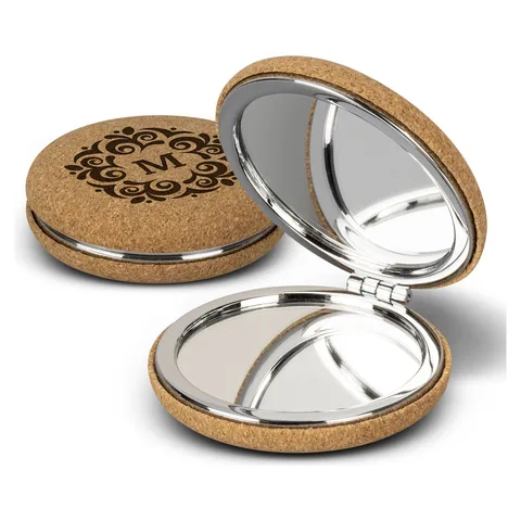 Cork Compact Mirror