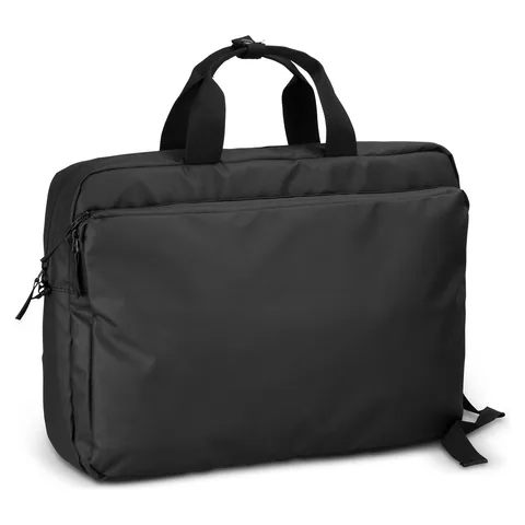 Aquinas Sling Laptop Bag in black
