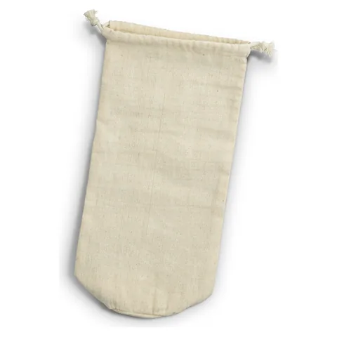 Cotton Bottle Gift Bag in natural