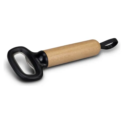 Timber Bottle Opener in black
