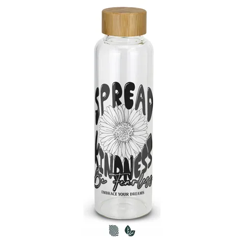 Eden Glass Bottle Bamboo Lid