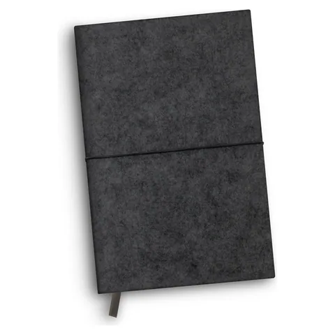 RPET Felt Soft Cover Notebook in grey