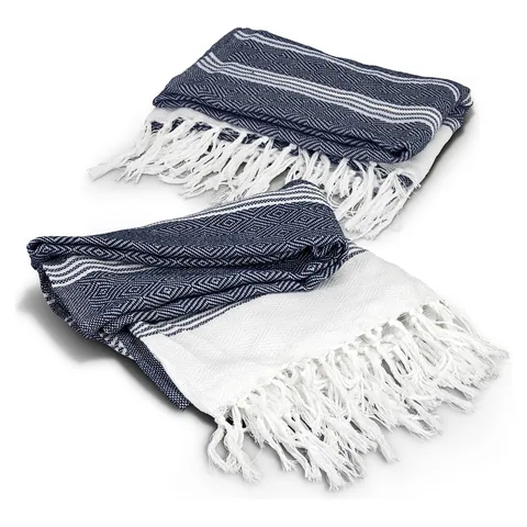 Ohau Throw Blanket blue