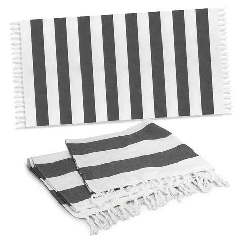 Okana Cotton Towel in grey