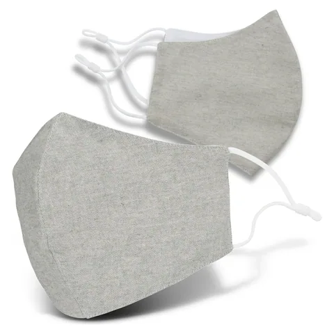 Linen Face Mask in natural