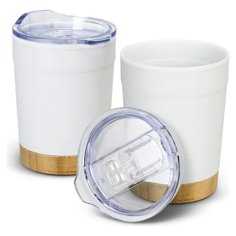 Valetta Double Wall Cup in white