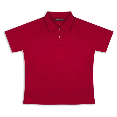 TRENDSWEAR Ace Performance Women's Polo red