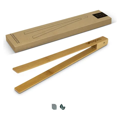 NATURA Bamboo Serving Tongs